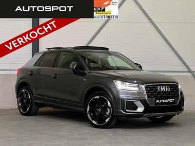 Audi Q2 1.4 TFSI 2x S-Line Pano Standkachel Trekhaak Virtual