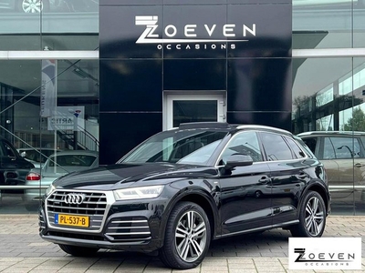 Audi Q5 2.0 TDI Quattro 190pk S Tronic 2017 S-Line/Sfeerver!