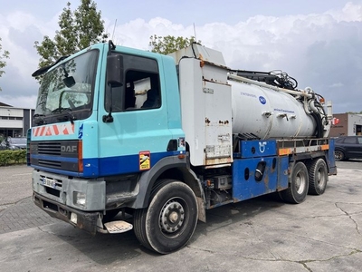 DAF CF 85.380 6X4 VACUUM CLEANER - FULL STEEL (bj 2001)