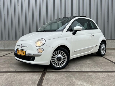 Fiat 500 0.9 TwinAir 86PK Lounge Schuif/kantel Pano - Airco