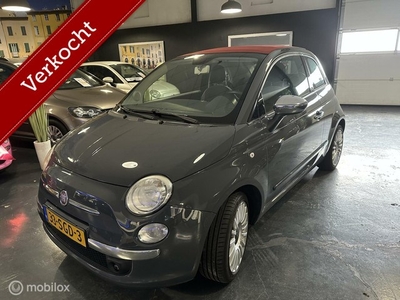 Fiat 500 0.9 TwinAir Turbo*CABRIO*NARDO GREY*VOL OPTIES*