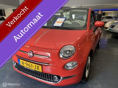 Fiat 500 1.2 Lounge*AUTOMAAT*GROOT NAVI*PANO*UCONNECT*AUX*