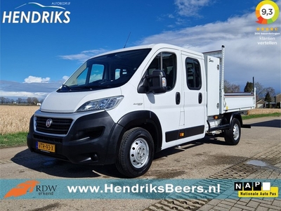 Fiat Ducato 35H 2.3 MultiJet DC Kipper Open Laadbak - 130