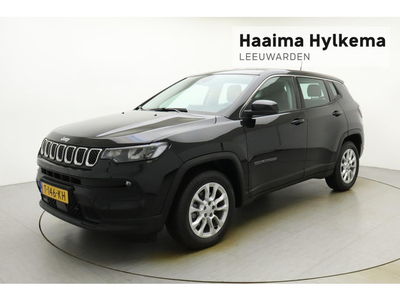 Jeep Compass 1.3T Longitude 150 PK Automaat | Navigatie | Camera | Half leder | Climate control | Stoel & Stuurverwarming | 1.750 KG Trekgewicht