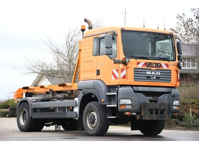 MAN TGA 18.350 4X4 BL HAAKARM/HOOKLIFT/ABROLLER!!KOMMUNAL!!