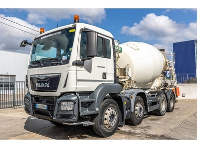 MAN TGS 32.360 BB+E6+MIXER 9M³ (bj 2016, automaat)