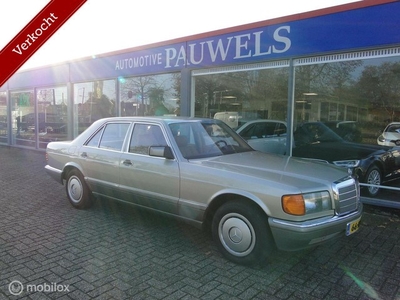 Mercedes S-klasse 260 SE, benzine, automaat, 1986, 146208 km