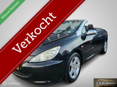 Peugeot 307 CC 2.0 Nw APK Android NAVVI LEDER AIRCO 2TONE!!