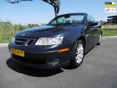 Saab 9-3 Cabrio 2.0t Arc Automaat Leder ECC Elekr.