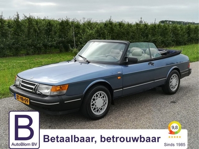 Saab 900 Classic Cabrio 2.0 S Leder zeer nette auto!