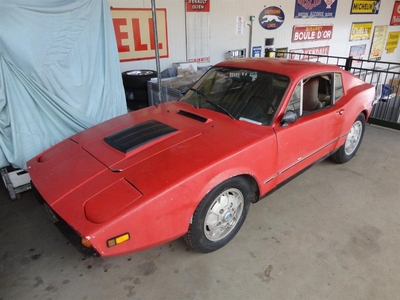 Saab Sonett '72 rood