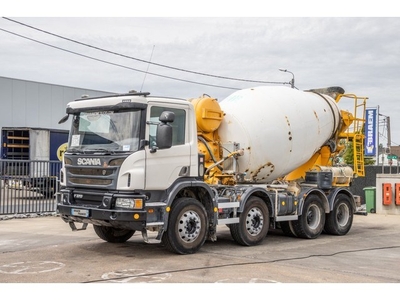 Scania P370+E6+MIXER 9M³ (bj 2015)