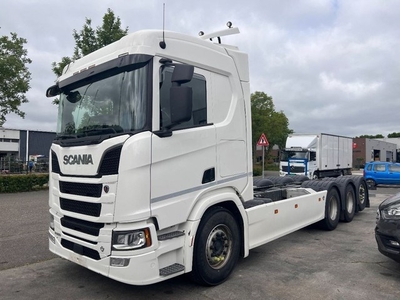 Scania R650 V8 8X4 RETARDER - CHASSIS (bj 2020, automaat)