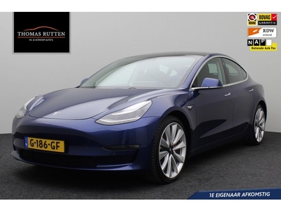 Tesla Model 3 Performance AWD 75 kWh 2019 NAP 340KW Goed