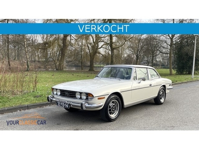 Triumph STAG Quasi in nieuwstaat en zeer origineel. In een