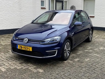 Volkswagen Golf e-Golf E-dition Warmtepomp/Led Vele optie's