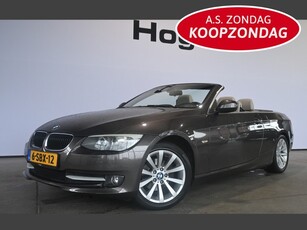 BMW 3 Serie Cabrio 318i Ecc Navigatie Stoelverwarming Leder