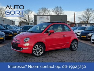 Fiat 500 1.2 Lounge 4 cilinder Clima Schuifdak 1e