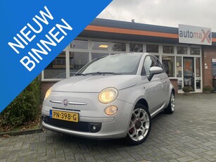 Fiat 500 1.4-16V Lounge Airco!6 Bak!101PK!