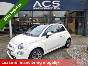 Fiat 500 Hybrid- DolceVita Sport El. Panodak Leder