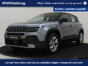 Jeep Avenger Altitude 54 kWh 156PK WinterPack Navigatie