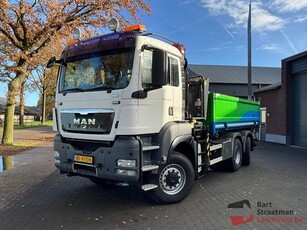 MAN TGS 28.320 6X4-4 BL EEV Euro 5 met 2 zijden kipper en