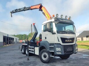 MAN TGS 33.480 6x6 Euro6 Container + Palfinger PK22002