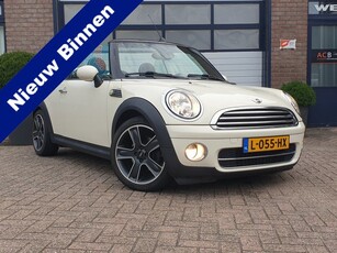 MINI Cabrio 1.6 Cooper Cabrio Leder bekleding (bj 2009)