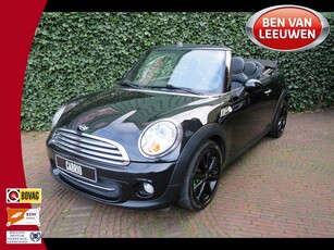 MINI Cabrio 1.6 Cooper Chili R57 LCI met Leder, Navi, BT