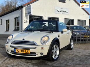 Mini Mini Cabrio 1.6 One Pepper NAPzeer netjes!