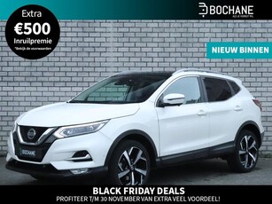 Nissan Qashqai 1.2 DIG-T 115 Tekna Panoramadak 360° Camera Stoelverwarming Navigatie