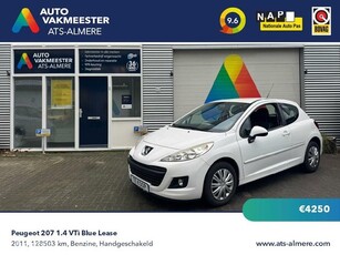 Peugeot 207 1.4 VTi Blue Lease