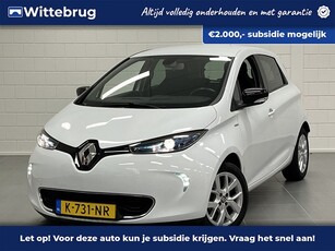 Renault ZOE R110 Limited 41 kWh ACCU HUUR NAVIGATIE