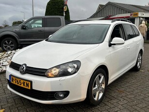 Volkswagen Golf 1.4 TSI Benzine Variant 2011 Wit Style Navi