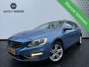 Volvo V60 2.4 D6 AWD Plug-In Hybrid Summum Schuifdak Leer