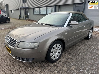 Audi A4 Cabriolet 2.4 V6 Pro Line 2-deurs automaat -