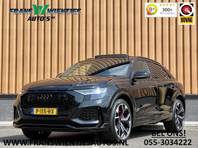 AUDI Q8 RS 4.0 TFSI RS Q8 quattro | Carbon Optiek Pakket | Dynamic Plus | Keramisch | 23'' lichtmetaal | Panoramadak | Massage | 600 Pk! | Head-up display | Trekhaak | Bang & Olufson |