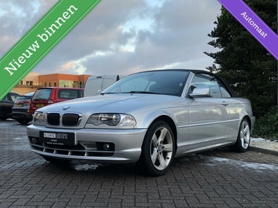 BMW 3-serie Cabrio 318Ci, 17 inch, Leer , nette auto!