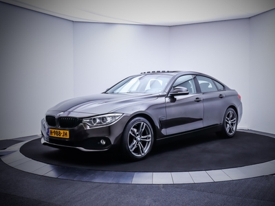 BMW 4-SERIE Gran Coupé 418dA Luxury SCHUIFDAK/LEDER/XENON/NAVI/CRUISE/PDC V+A/LMV 18''