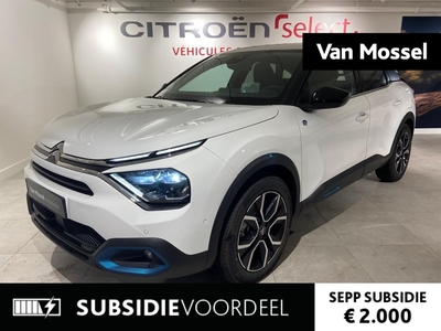 CITROEN C4 Ë-C4 Shine 50 kWh Parkeersensoren | Bluetooth | Carplay | SUPER SALE