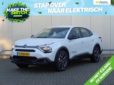 CITROEN C4 X ë-C4 50kWh 136pk Feel Pack | Navigatie | Achteruitrijcamera | Voorruitverwarming | Stoelverwarming