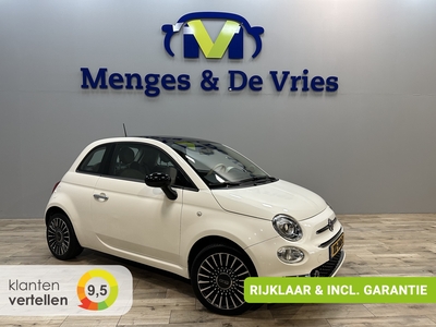 FIAT 500 1.2 Lounge | Clima | Panodak | Cruise | Isofix | Navi | Carkit | PDC | Leder