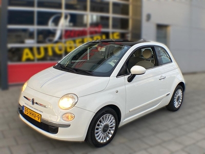 Fiat 500 1.2 Lounge - RIJKLAAR - Panorama dak I Airco I Sport velgen I Comfort pakket I Dealer onderhouden