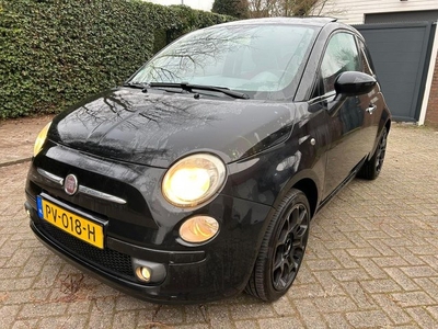 Fiat 500 1.2 Pop 2009 Leder interieur Panorama Airco