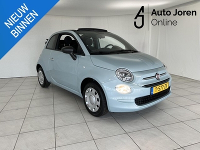 Fiat 500 C 1.0 Hybrid Cabriolet, airco, cruisecontrol