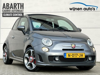 Fiat 500C Abarth Cabrio Automaat/ 140 pk/Navi/Apple CarPlay