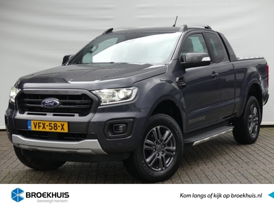 FORD RANGER 2.0 EcoBlue 213PK Wildtrak Supercab Automaat | BI-XENON | NAVIGATIE | CAMERA | ROLLERTOP | 18