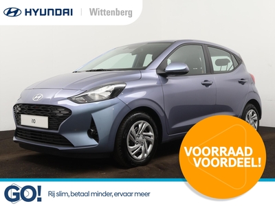 HYUNDAI I10 1.0 Comfort | Incl. €1915,- Voorraadactie! | Incl. €400,- BPM-voordeel! | Apple Carplay | Android Auto | Cruise control | Airco |