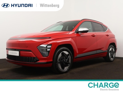 HYUNDAI KONA Electric Comfort Smart 65.4 kWh | WARMTEPOMP & BLIND-SPOT | €3.000,- VOORRAAD VOORDEEL!!! | RVS-ACCENTEN |