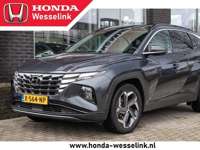 Hyundai Tucson 1.6 T-GDI PHEV Premium Sky - All-in rijklrps | schuif dak | beige leder | Stoelverw+ vent.